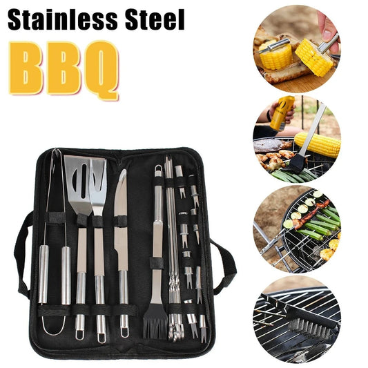 Stainless Steel BBQ Utensil Set
